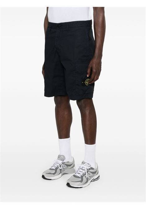pantaloncini l100020 uomo navy STONE ISLAND | L1S15 L100020 S0003V0020